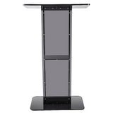 Darrahopens Furniture > Office > Desks 120cm Acrylic Podium Stand Black