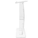 Darrahopens Furniture > Office > Desks 120cm Acrylic Podium Stand Transparent