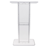 Darrahopens Furniture > Office > Desks 120cm Acrylic Podium Stand Transparent