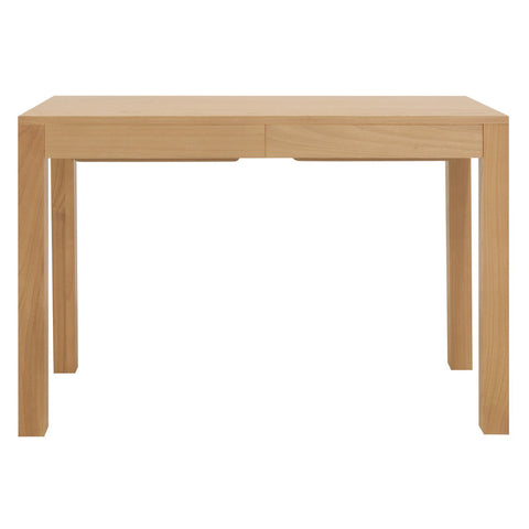 Darrahopens Furniture > Office > Desks Amsterdam 2 Drawer Solid Mindi Wood Sofa Table (Natural)
