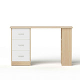 Darrahopens Furniture > Office > Desks Artiss Computer Desk Drawer Shelf Oak White 120CM In Australia - Darrahopens
