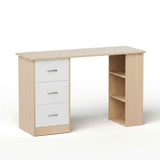 Darrahopens Furniture > Office > Desks Artiss Computer Desk Drawer Shelf Oak White 120CM In Australia - Darrahopens