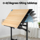 Darrahopens Furniture > Office > Desks Artiss Drafting Table Drawing Desk Art Desk Multi-Functional Craft Drawing Table