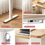 Darrahopens Furniture > Office > Desks Artiss Electric Standing Desk Height Adjustable Sit Stand Desk Home Office