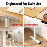 Darrahopens Furniture > Office > Desks Artiss Electric Standing Desk Height Adjustable Sit Stand Desk Tilting Top