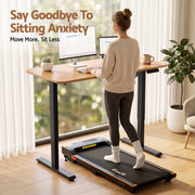 Darrahopens Furniture > Office > Desks Artiss Electric Standing Desk Height Adjustable Table 120cm Natural Black In Australia - Darrahopens