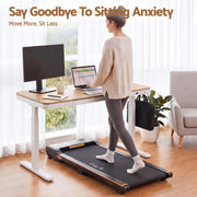 Darrahopens Furniture > Office > Desks Artiss Motorised Standing Desk with Storage Drawer 120cm Wood White In Australia - Darrahopens