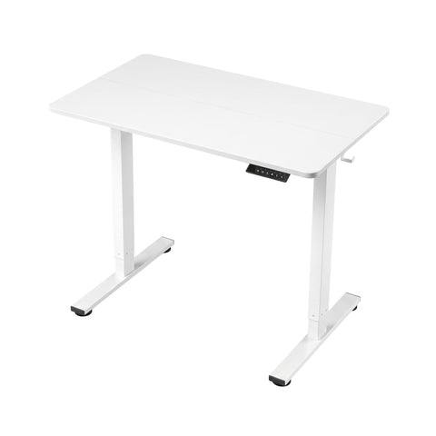Darrahopens Furniture > Office > Desks Artiss Standing Desk Electric Adjustable Ergonomic Office Table 100cm White In Australia - Darrahopens