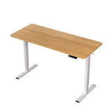Darrahopens Furniture > Office > Desks Artiss Standing Desk Height Adjustable 140cm Ergonomic Office Desk Oak In Australia - Darrahopens
