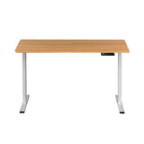 Darrahopens Furniture > Office > Desks Artiss Standing Desk Height Adjustable 140cm Ergonomic Office Desk Oak In Australia - Darrahopens