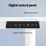 Darrahopens Furniture > Office > Desks Artiss Standing Desk Office Chair Sit Stand Ergonomic Combo 140cm White In Australia - Darrahopens