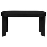Darrahopens Furniture > Office > Desks Brentwood 2 Drawer Oval Desk (Black)