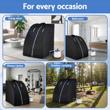 Darrahopens Furniture > Office > Desks Devanti Portable Steam Sauna Tent 1000W 2L Steamer Pot Personal Home SPA Timer