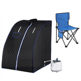 Darrahopens Furniture > Office > Desks Devanti Portable Steam Sauna Tent 1000W 2L Steamer Pot Personal Home SPA Timer