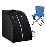 Darrahopens Furniture > Office > Desks Devanti Portable Steam Sauna Tent 1000W 2L Steamer Pot Personal Home SPA Timer