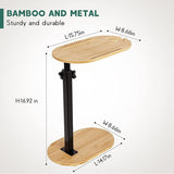 Darrahopens Furniture > Office > Desks Sofa Side End Table 8.66W 14.17L Laptop Bed Desk