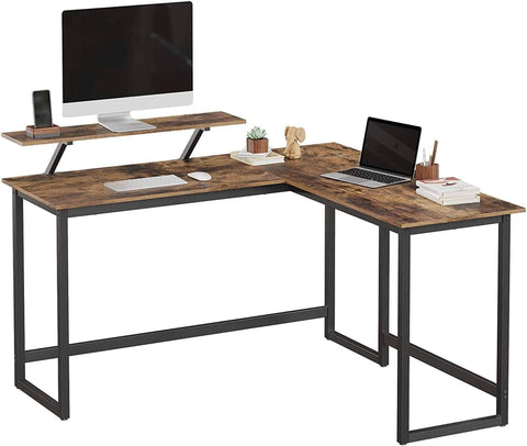 Darrahopens Furniture > Office L-Shaped Computer Desk Industrial Corner