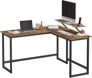 Darrahopens Furniture > Office L-Shaped Computer Desk Industrial Corner