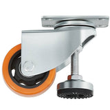 Darrahopens Furniture > Office Leveling Casters Swivel Wheels Set of 4, 328 kg Total Load Capacity