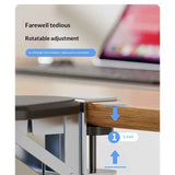 Darrahopens Furniture > Office > Office & Desk Chairs Computer Adjustable Ergonomic Arm Rest for Desk, 180° Rotating and 90° Folding Arm Support, Suitable for Office and Home Use（black）