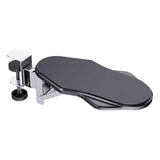 Darrahopens Furniture > Office > Office & Desk Chairs Computer Adjustable Ergonomic Arm Rest for Desk, 180° Rotating and 90° Folding Arm Support, Suitable for Office and Home Use（black）