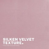 Darrahopens Furniture > Office > Office & Desk Chairs Office Desk Chair - Velvet Armless Swivel Study Seat OVOID PINK