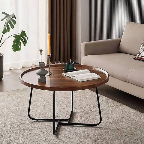 Darrahopens Furniture > Office Side Table for Living Room Round Coffee Table