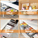 Darrahopens Furniture > Office > Storage Cabinets CARLA HOME 3‑Pack Under Desk Storage Drawers Hidden Pull‑Out Organizer for Office & Home