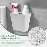Darrahopens Furniture > Office > Storage Cabinets CARLA HOME 4-Pack Self-Adhesive Wall Storage Box for Cabinet Doors, Kitchen, Bathroom & Office