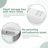 Darrahopens Furniture > Office > Storage Cabinets CARLA HOME 4-Pack Self-Adhesive Wall Storage Box for Cabinet Doors, Kitchen, Bathroom & Office