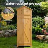 Darrahopens Furniture > Office > Storage Cabinets Gardeon Outdoor Storage Cabinet Cupboard Folding Table Tool Organizer Shed Adjustable