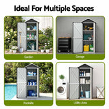 Darrahopens Furniture > Office > Storage Cabinets Gardeon Outdoor Storage Cabinet Garden Shed Steel Tool Lockable Cupboard Adjustable Shelves
