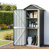 Darrahopens Furniture > Office > Storage Cabinets Gardeon Outdoor Storage Cabinet Garden Shed Steel Tool Lockable Cupboard Adjustable Shelves
