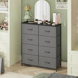 Darrahopens Furniture > Office > Storage Cabinets Grey Tallboy Chest of 8 Drawers Storage Cabinet for Bedroom and Living Room In Australia - Darrahopens