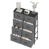 Darrahopens Furniture > Office > Storage Cabinets Grey Tallboy Chest of 8 Drawers Storage Cabinet for Bedroom and Living Room In Australia - Darrahopens