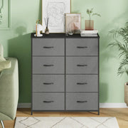 Darrahopens Furniture > Office > Storage Cabinets Grey Tallboy Chest of 8 Drawers Storage Cabinet for Bedroom and Living Room In Australia - Darrahopens