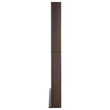 Darrahopens Furniture > Office > Storage Cabinets VEVOR Media Storage Cabinet, 9-layer DVD Shelf Holds up to 756 CDs, Adjustable CD Shelves 27 Compartments, Protects & Organizes Music, Movie, Video Games or Memorabilia Collections, Espresso
