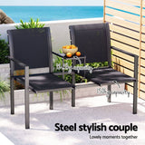 Darrahopens Furniture > Outdoor Gardeon Outdoor Garden Bench Seat Chair Table Loveseat Patio Furniture Park