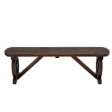 Darrahopens Furniture > Outdoor > Outdoor Benches Gardeon Outdoor Garden Bench Seat Wooden Patio Furniture Wagon Dining Chair
