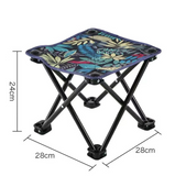 Darrahopens Furniture > Outdoor > Outdoor Chairs 2-Pack Portable Outdoor Fishing Stool - Multi-Functional Leisure Chair for Camping, Art, Beach & More (28x28x24 cm)