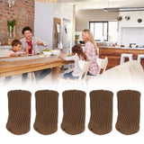 Darrahopens Furniture > Outdoor > Outdoor Chairs 20Pcs Knitted Chair Covers Double Thickness Furniture Leg Cover Legs Floor Protectors for Desks In Australia - Darrahopens