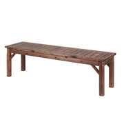 Darrahopens Furniture > Outdoor > Outdoor Chairs Gardeon Garden Benches Garden Seating Backless Timber Seat 150cm Brown In Australia - Darrahopens
