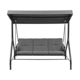 Darrahopens Furniture > Outdoor > Outdoor Chairs Gardeon Outdoor Swing Chair with Canopy Convertible Hanging Bed Grey In Australia - Darrahopens