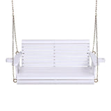 Darrahopens Furniture > Outdoor > Outdoor Chairs Gardeon Porch Outdoor Swing Chair With Cup Holder Wooden Furniture 2 Seater