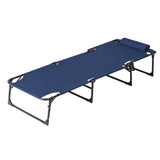 Darrahopens Furniture > Outdoor > Outdoor Chairs Gardeon Sun Lounger Folding Lounge Beach Chair Patio Outdoor Furniture