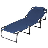 Darrahopens Furniture > Outdoor > Outdoor Chairs Gardeon Sun Lounger Folding Lounge Beach Chair Patio Outdoor Furniture