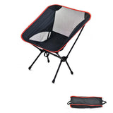 Darrahopens Furniture > Outdoor > Outdoor Chairs Outdoor Portable Lightweight Folding Camping Chair High Back Fishing Chair - Dark Blue