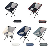 Darrahopens Furniture > Outdoor > Outdoor Chairs Outdoor Portable Lightweight Folding Camping Chair High Back Fishing Chair - Dark Blue