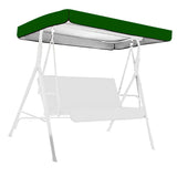 Darrahopens Furniture > Outdoor > Outdoor Chairs Outdoor Swing Chair Canopy Replacement Patio Swing Chair Top Cover WaterproofTop Rain Cover 190T Silver Coated 190x132x15cm/20cm Silver In Australia - Darrahopens