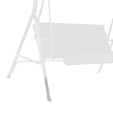 Darrahopens Furniture > Outdoor > Outdoor Chairs Outdoor Swing Chair Canopy Replacement Patio Swing Chair Top Cover WaterproofTop Rain Cover 190T Silver Coated 190x132x15cm/20cm Silver In Australia - Darrahopens